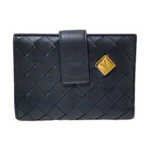 BOTTEGA VENETA Intrecciato - Black Leather R********* Accessory Case